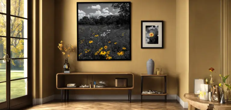 Black-Eyed Susan SunFlowers MockUp 2