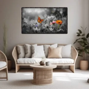 Finding Light: Monarch Butterfly & Transvaal Daisies Art - Thumbnail Image 5