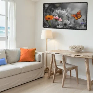Finding Light: Monarch Butterfly & Transvaal Daisies Art - Thumbnail Image 3