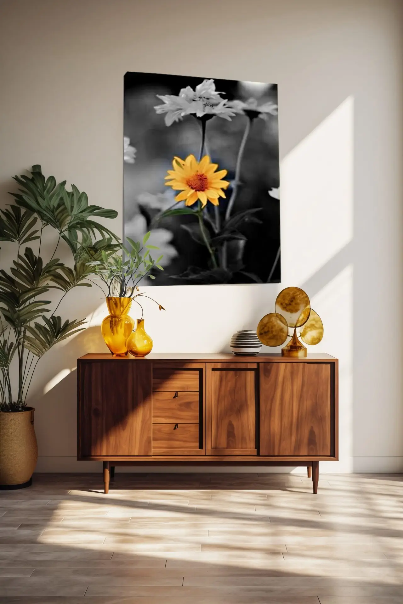 Resilient in Stillness - Smooth Oxeye Sunflowers - Image 6